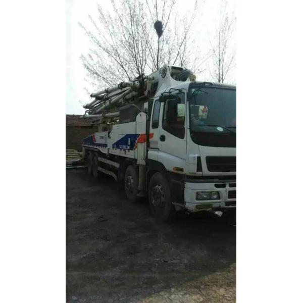 2013 Zoomlion 52m Used Concrete Pump Truck Concrete Boom Pump