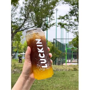 PET Empty Plastic Beverage Can 350ml 500ml Beer Soda Milk Tea Coffee Juice With