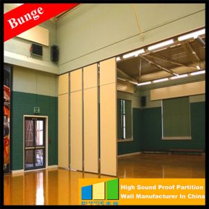 Customized Wooden Acoustic Movable Partition Walls For Artgallery / Office