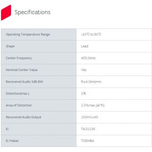 Discriminator Electronic Components And Materials