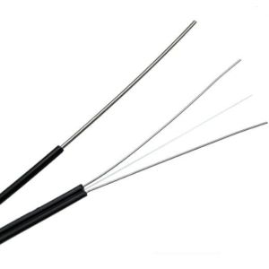 G657A FTTH Messenger Fiber Optic Cable With LSZH Jacket