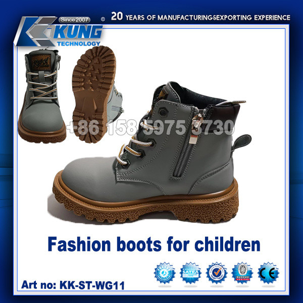 OBM Breathable Child Fashion Boot Practical With Rubber Outsole