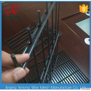 High Security Double Wire Fence Easily Assembled Dutch Weave Style