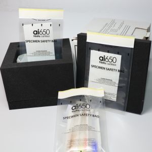 Laboratory Medical Biohazard Specimen Bag LDPE Plastic