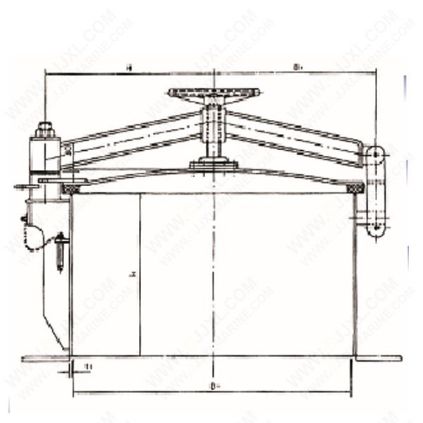 Buy Marine Oil Tight Hatch Cover at wholesale prices