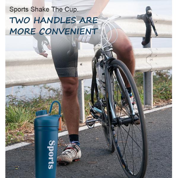 600ml Vacuum Flask Insulated Shaker Flask Hot Water Bottle Double Walled Travel Car Thermos Shake Cup