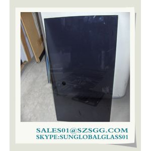 China High quality 4-12mm black tinted Glass factory on sale