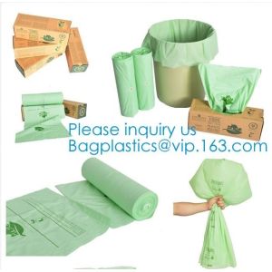 CUSTOMIZED COMPOSTABLE VEST CARRIER BAG, Foldable Compostable Plastic Vest