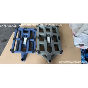 400x400 Mm 100kg Bench Weighing Scale With LCD / LED Display