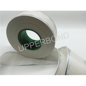 Tobacco Pearlized Tipping Paper With Hot Stamping Silver Line