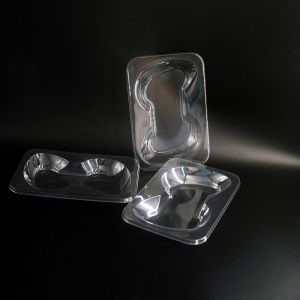 Custom Food Safe PET Avocado Fruit Trays Bulk 2-Pack