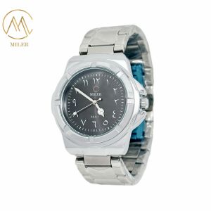 China Black Band Quartz Wrist Watch Ideal for Men and Women of All Ages on sale