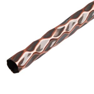 25mm 28mm 35mm Metal Twisted Iron Pipe Curtain Pole