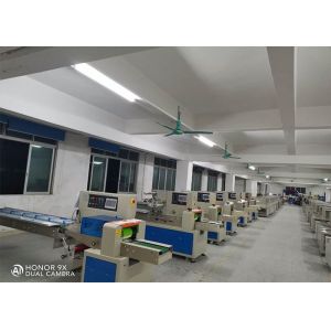 High Speed Food Packaging Machine , Automatic Sponge Cake Wrapping Machine