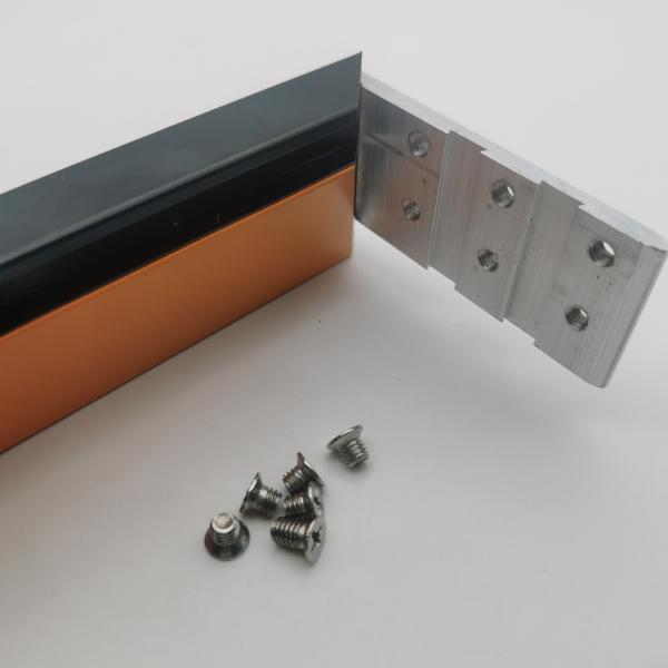 Buy 5mm Thick L Shape Aluminum Hardware Corner Joint For Window And Door In Thailand Market at wholesale prices