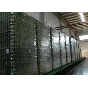 Plastic Automatic Pallet Stretch Film Wrapping Machine Programmable Control