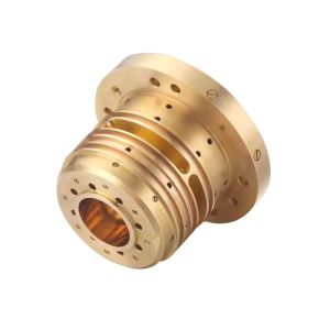 5 Axis Brass Cnc Machined Parts High Experience Treatmentushiing Surface