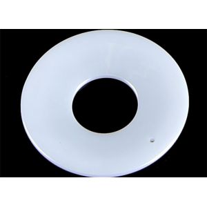 Quality White Zirconia Ceramic Ring , Alumina Zirconia Ceramic Washer / CE for sale