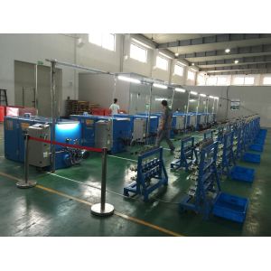 Quality 0.03mm Copper Wire Twisting Machine 24 Zones Double Twist Buncher for sale