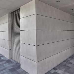 Non-asbestos Fiber Cement Board Exterior Wall Panel with Contemporary Design