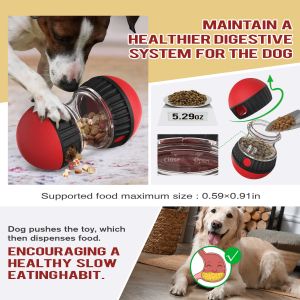 Interactive Rotating Treat Dispenser Dog Toy – Keep Pets Engaged, Durable