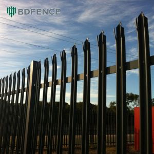 Attractive Tubular Steel Fence Aesthetically Pleasing