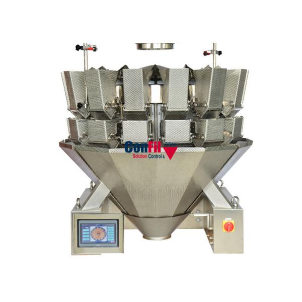 14 Head Rotary Vacuum Packaging Machine For MeatBall Frozen Food Packaging