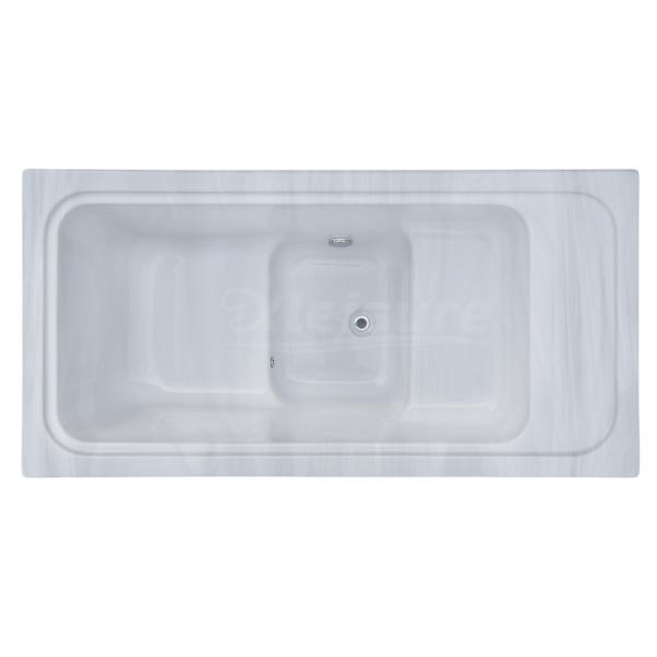 Rectangular Indoor Acrylic Cold Water Pool Cover All-in-One Cold Plunge Ice Bath