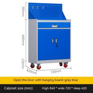 Commercial Furniture Double Door Storage Cabinet for Workshop and Office