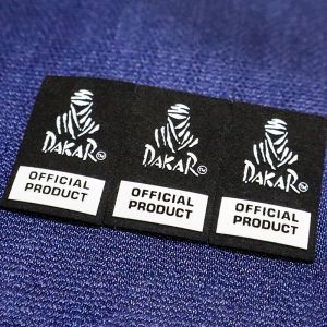 Durable Silicone Screen Printing Clothing Labels Vibrant Ink Screen Printing