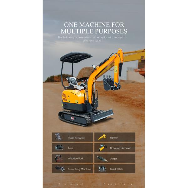 China Offers Discount Price on Cheap Mini EPA Compliant Excavator for Sale in USA