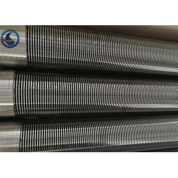 Buy 2x3mm Slot 1.5mm Wedge Wire Screen Pipe For Filter at wholesale prices