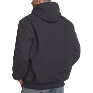 Quality Winter Mens Jacket With Hood / Hood , Jersey Two Inside Pockets for sale