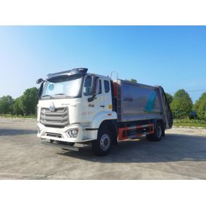 Manual Transmission Diesel Compression Garbage Truck Manufacturers Directly