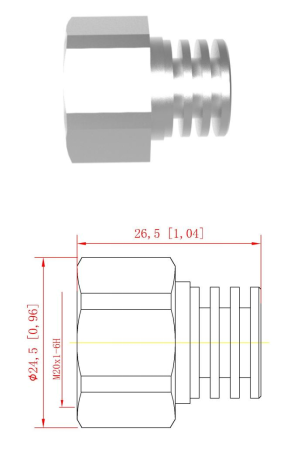 DC-6GHz 5W Dummy Load / Termination Load High Frequency