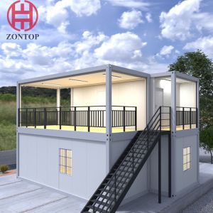 Zontop Luxury Ready Smart Prefabricated House Office 20ft Container Prefabricate