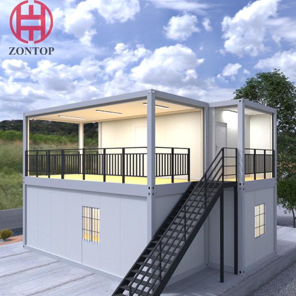 Zontop Luxury Ready Smart Prefabricated House Office 20ft Container Prefabricate