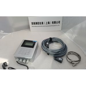 Clamp On Ultrasonic Flow Meter For Oil / Fuel / Diesel Supersonic Flow Meter