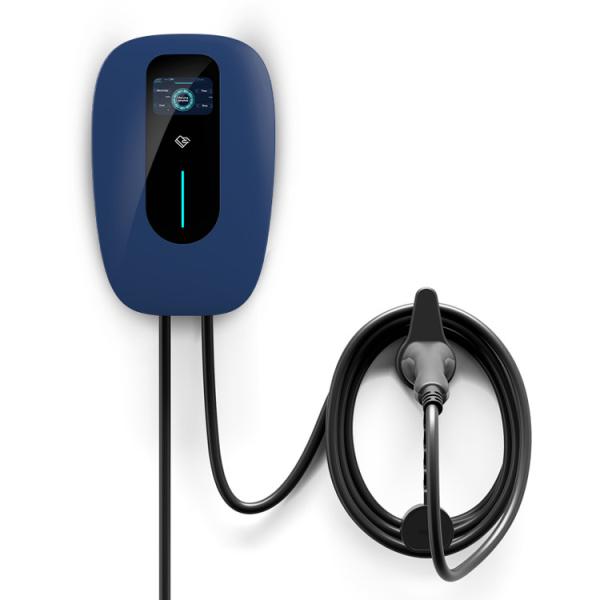 Buy RFID Public EV Charger 4G OCPP Commercial Car Charger Black at wholesale prices