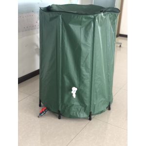 China Garden Convenient PVC Rain Water Collector Barrel on sale