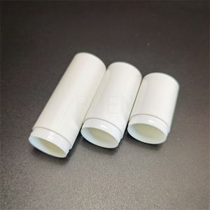 Customized Plastic Airless Pump Bottles Shinny White Lotion Pump Bottle