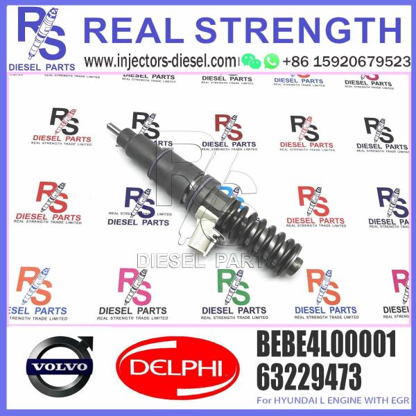 High quality 4 pin nozzle assembly Diesel Electronic Unit Fuel Injector BEBE4L00002 BEBE4L00001 for diesel engine