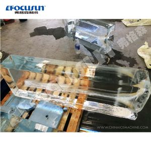 Transparent Block Ice Machine Brine Way Clean Crystal Ice Maker with R404A