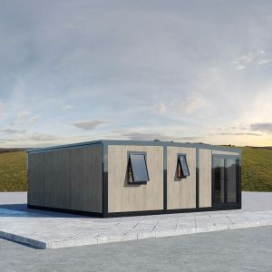 Easy Assemble Modern Luxury Modular Granny Expandable Container Hurricane Proof