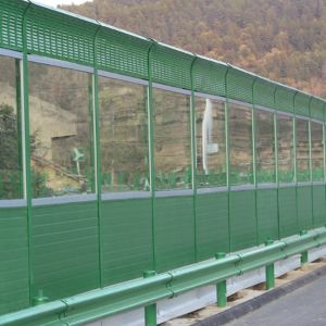 Highway Airport Polycarbonate Acrylic Sound Barrier Fence Perspex
