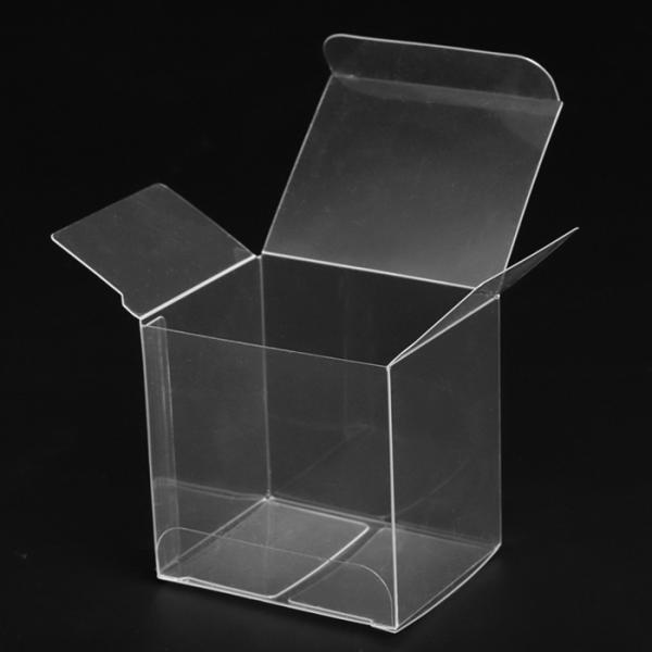 Acid Free Mini Cupcake Folding Clear Plastic Pvc Boxes