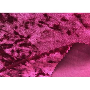 Warp Knitted Polyester Spandex Ice Velvet Fabric For Toy And Clothes