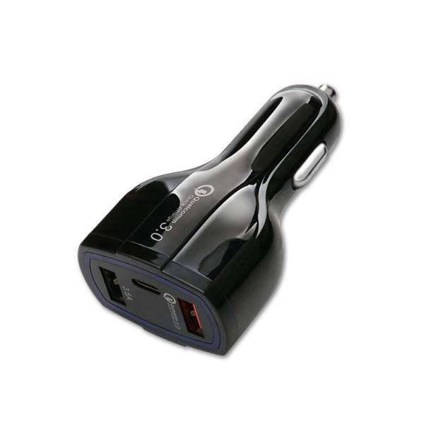 Buy Max 5.4A Android Cell Phone Car Charger , Lightning Car Charger Android Pd Ports at wholesale prices