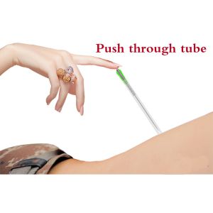 0.16mm Silver Intradermal Acupuncture Needles For Pain Relief