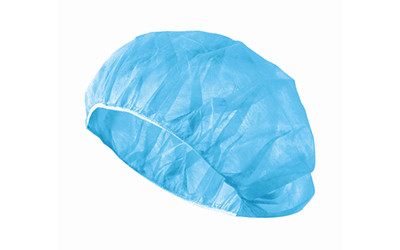 Buy Hospital Bouffant Disposable Stretchable White Caps Surgical Head Covers at wholesale prices